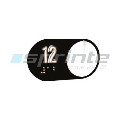 Braille plate «12»