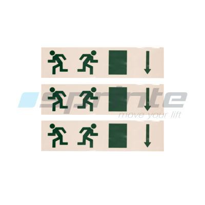 Bloc 3 éclairages secours en machinerie