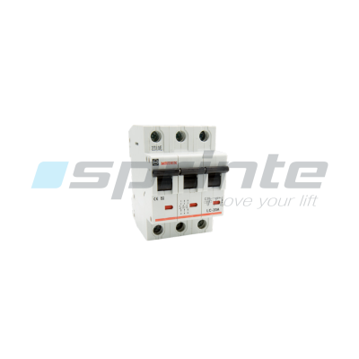 Fuse 3 phases 63A - 6KA-C