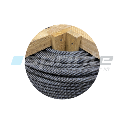 Lifting cable D 6,5mm IWRC 31.5kN (per meter)