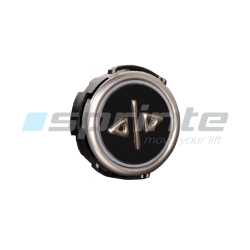 Push button RT42 IX WG anti-vandal Class I led blue 1 contact «Doors open»