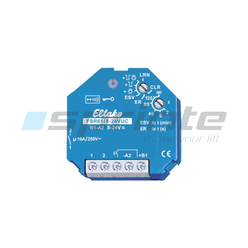 Récepteur bouton poussoir 24