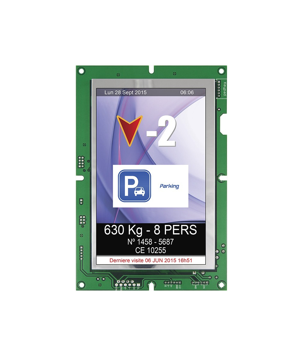 Carte 235SP  Afficheur LCD